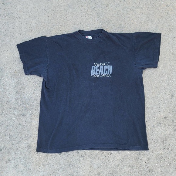 Vtg Venice Beach California Single Stitch T-shirt - Picture 1 of 5
